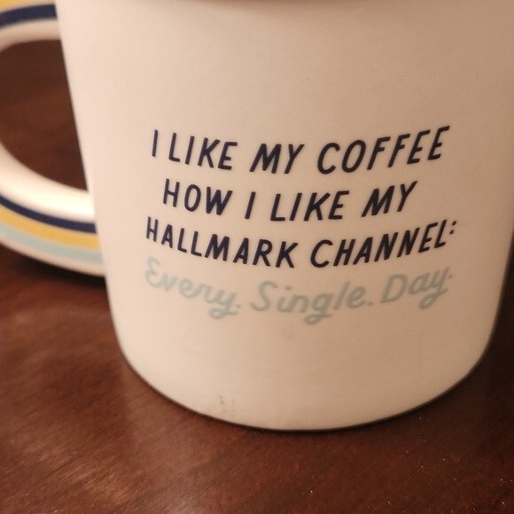 Hallmark Channel Mug w/ Rainbow Handle - Picture 2 of 8